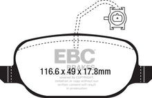 Load image into Gallery viewer, EBC 2014+ Alfa Romeo 4C 1.75L Turbo Redstuff Rear Brake Pads