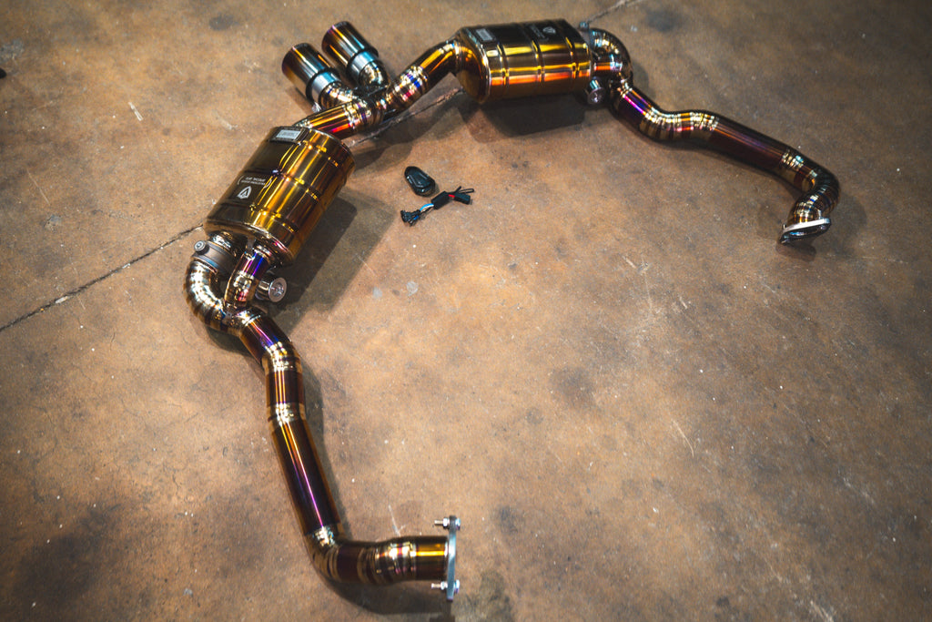 Valvetronic Valved Sport Exhaust System for Porsche Boxster/Cayman 981
