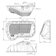 Load image into Gallery viewer, SPA Turbo Aluminum Oil Pan Sump 4.22 quarts (4.0L) for VW 1.8 2.0 8V 16V