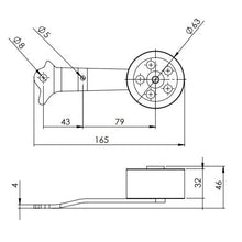 Load image into Gallery viewer, SPA Turbo BLACK ACCELERATOR ROLLER PEDAL VW BUG / GHIA / BUS /DUNE / BAJA