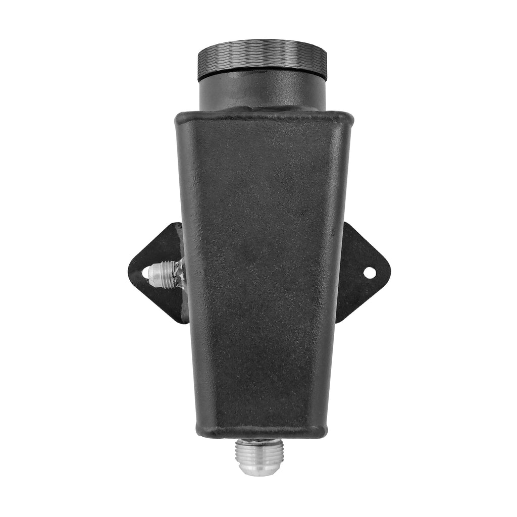 SPA Turbo Power Steering Tank Firewall Mount (Right Inlet) - Black Cap