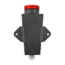 Load image into Gallery viewer, SPA Turbo Power Steering Tank Firewall Mount (Right Inlet) + Remote Fill Tank - Red Cap