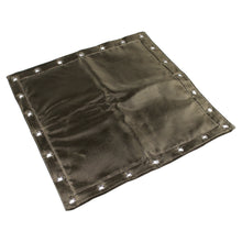 Load image into Gallery viewer, SPA Turbo Basalt Fiber Heat Protection Shield - Titanium Color - With eyelets for fixing - 23.85" x 23.85"