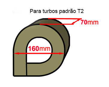 SPA Turbo Titanium Turbo Shield/Blanket - T25/T28