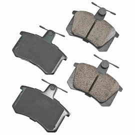 Akebono EURO Ultra Premium Ceramic Disc Rear Brake Pad Kit