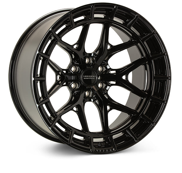 Vossen HFX-1 18x9 / 6x139.7 / ET0 / Super Deep / 106.1 CB - Gloss Black Wheel