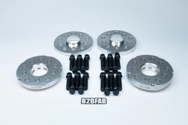 B2BFAB Flush Wheel Spacer Kit With Hardware 15mm/20mm, 5x112/5x100, 57.1mm Hub