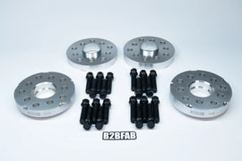 B2BFAB Flush Wheel Spacer Kit With Hardware 20mm/25mm, 5x112/5x100, 57.1mm Hub