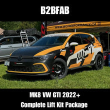 Load image into Gallery viewer, B2BFAB VW GTI Mk8 2022 to 2024 Complete Lift Kit Package