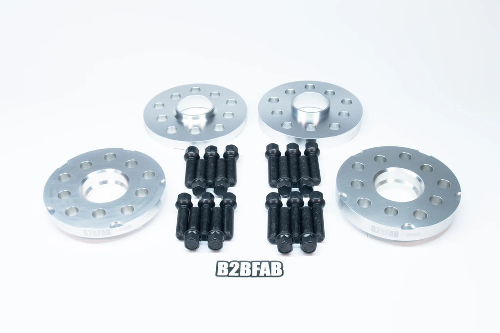 B2BFAB Mk8 GTI Flush wheel Spacer Kit With Hardware For OEM 18 wheels 15mm | 20mm