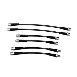 034Motorsport Stainless Steel Braided Brake Line Kit, B5 Audi A4/S4 Quattro
