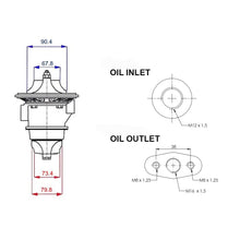 Load image into Gallery viewer, SPA 6873 T4 Turbocharger - T4 A/R .96 single scroll