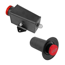 Load image into Gallery viewer, SPA Turbo Power Steering Tank Firewall Mount (Right Inlet) + Remote Fill Tank - Red Cap