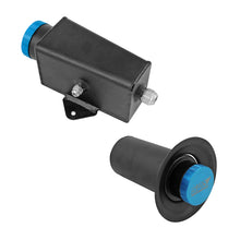 Load image into Gallery viewer, SPA Turbo Power Steering Tank Firewall Mount (Right Inlet) + Remote Fill Tank - Blue Cap