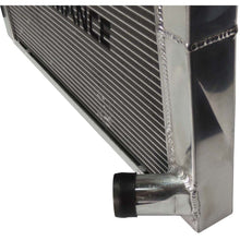 Load image into Gallery viewer, SPA Turbo Lightweight Late Model Radiator - Double Pass - 26.8" x 19.6" + Power Steering Tank Firewall Mount (Right Inlet) - Red Cap