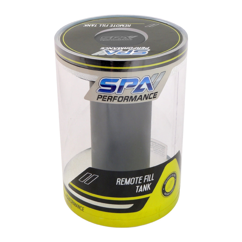 SPA Turbo Lightweight Late Model Radiator - Double Pass - 26.8" x 19.6" + Remote Fill Tank - Black Cap