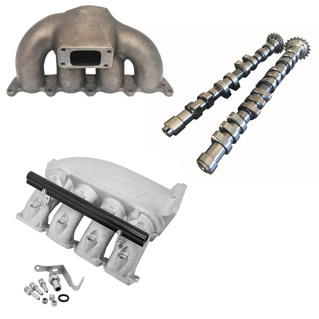 SPA Turbo VW MKIV GTI T3 turbo manifold + Cast Aluminum Intake Manifold + 252 / 260 High Performance Camshaft set