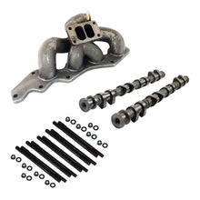 Load image into Gallery viewer, SPA Turbo Ford Focus SE Duratec Twin scroll T3 turbo manifold 90 degree wastegate + 282°/ 262° Camshaft For Ford Duratec + Mazda Focus 2.0L 2.3L 2.5L Duratec HE 4 cylinder engine Head Stud Set with 10 units