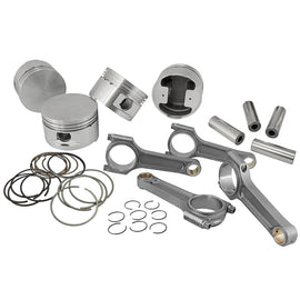 SPA Turbo Forged piston flat top and Connecting rod kit for C20NE 2.0 / 2.2L 8V (86mm) Chevy Euro