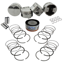 Load image into Gallery viewer, SPA Turbo Forged piston and rings set 83.5mm VW  9A 2.0L 16V