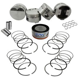 SPA Turbo Forged piston and rings set 83.5mm VW  9A 2.0L 16V