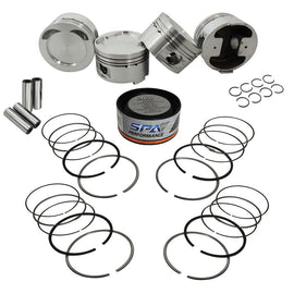 SPA Turbo Forged piston and rings set 83.5mm VW 2.0L 16V ABF