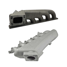 Load image into Gallery viewer, SPA Turbo Turbo Exhaust Manifold + CAST ALUMINUM INTAKE MANIFOLD OEM THROTTLE for BMW E36 M3 S50 TU M5X - PRE SALE