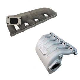 SPA Turbo VW 5 cyl 2.5L 20v FSI T3 Turbo Exhaust Manifold + intake manifold
