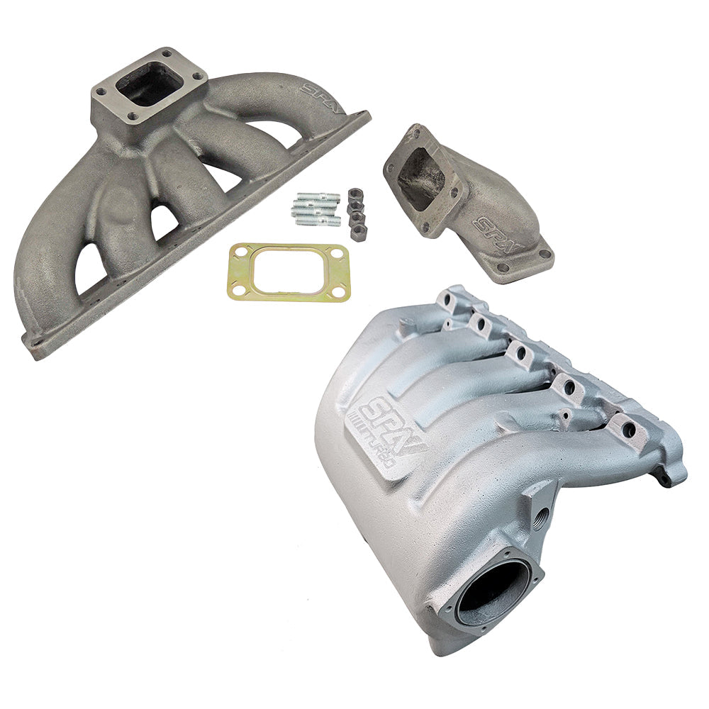 SPA Turbo VW Jetta / Golf MK4 2.5L 5 cylinder 20V 07K T3 top mount turbo manifold + Intake manifold