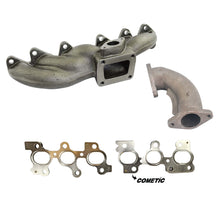 Load image into Gallery viewer, SPA Turbo Toyota 2JZ-GTE T4 High Performance Turbo Exhaust Manifold 2 bolt + Wastegate Mount + COMETIC MLS EXHAUST MANIFOLD GASKET
