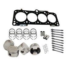 Load image into Gallery viewer, SPA Turbo Forged piston set 82mm 1.8L 20V VW/AUDI + Decompression Head Gasket Spacer - 1.5mm + 136mm head stud set