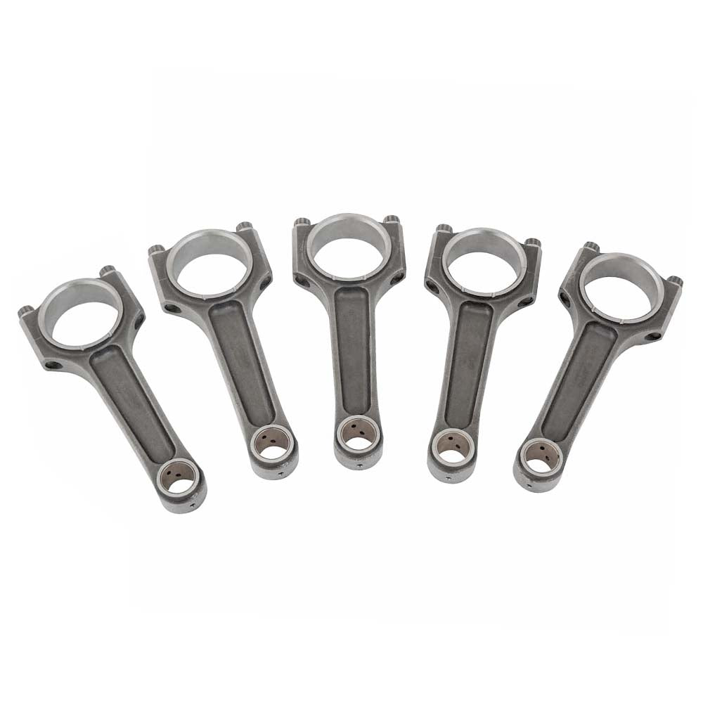 SPA Turbo Forged piston and rings set 83.5mm VW 2.5L Jetta MK5 07k + VW 144mm x 20mm Super A connecting rod set 7/16" bolt (1000hp)