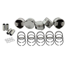 Load image into Gallery viewer, SPA Turbo Forged piston and rings set 83.5mm VW 2.5L Jetta MK5 07k + VW 144mm x 20mm Super A connecting rod set 7/16" bolt (1000hp)