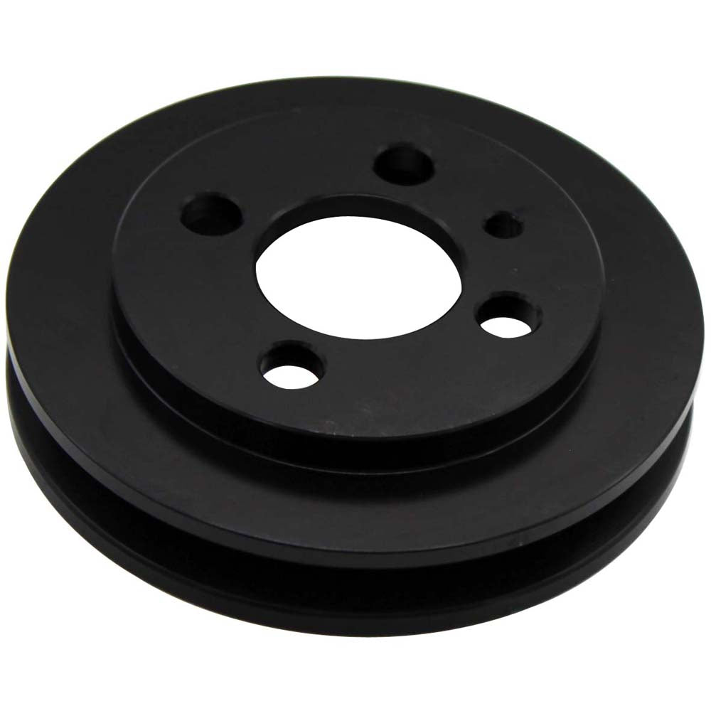 SPA Turbo VW syncro Audi 80 90 100 4000 rabbit 1.8 8v underdrive Pulley - BLACK + VW 8V super light crank timing gear