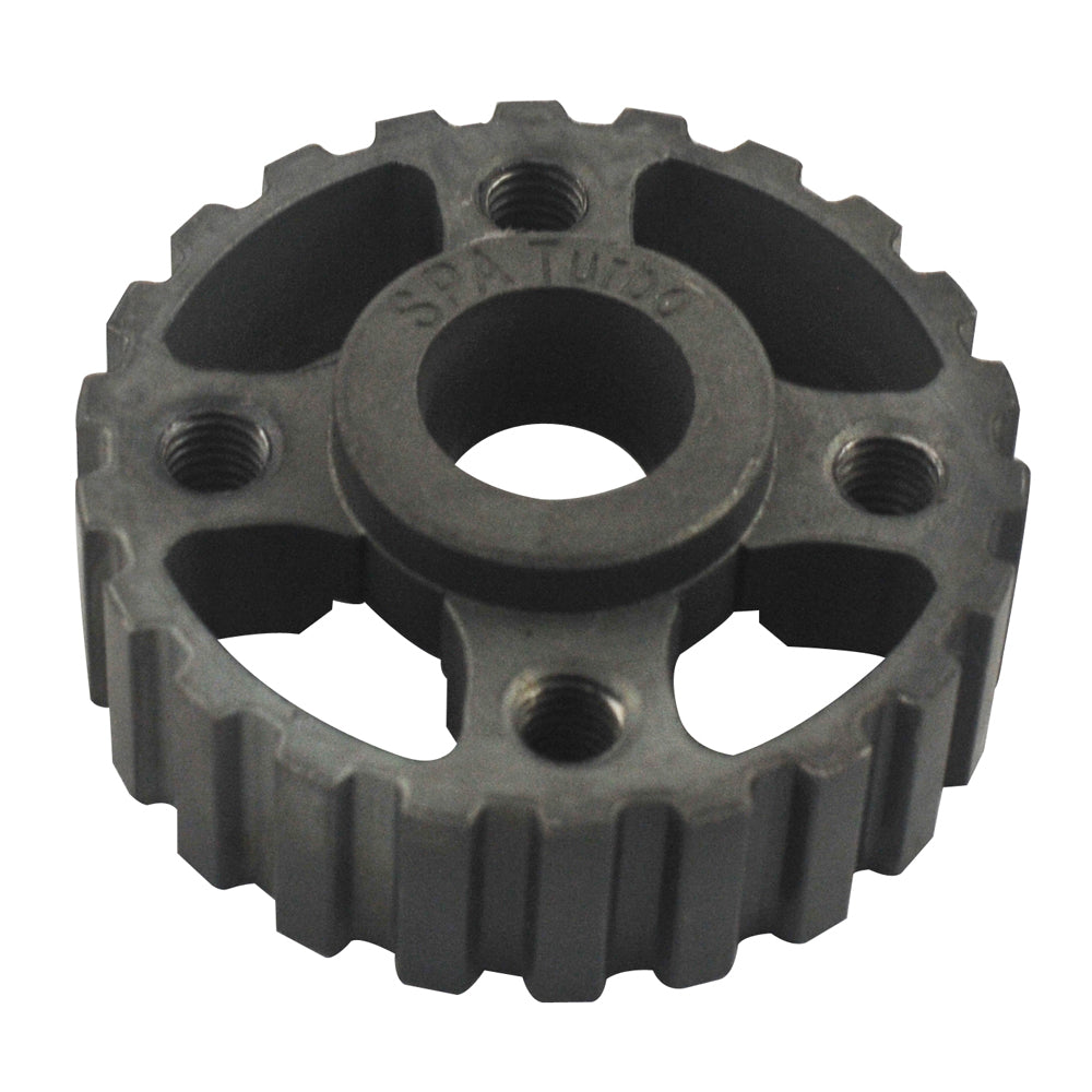 SPA Turbo VW syncro Audi 80 90 100 4000 rabbit 1.8 8v underdrive Pulley - BLACK + VW 8V super light crank timing gear