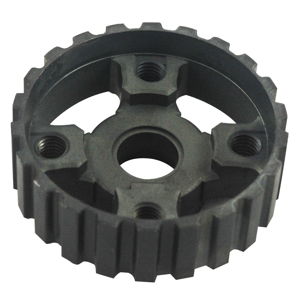 SPA Turbo VW syncro Audi 80 90 100 4000 rabbit 1.8 8v underdrive Pulley - BLACK + VW 8V super light crank timing gear