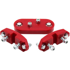 SPA Turbo Urethane Red Motor Mount / Transmission Mount Kit Volkswagen T1 Bug Kg 1961-1972