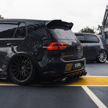 Load image into Gallery viewer, Zaero Design VW Golf GTI Mk7 EVO-1 Gloss Black Rear Diffuser