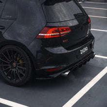 Load image into Gallery viewer, Zaero Design VW Golf GTI Mk7 EVO-1 Gloss Black Rear Diffuser