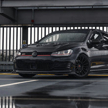 Load image into Gallery viewer, Zaero Design VW Golf GTI Mk7 EVO-1 Gloss Black Front Splitter