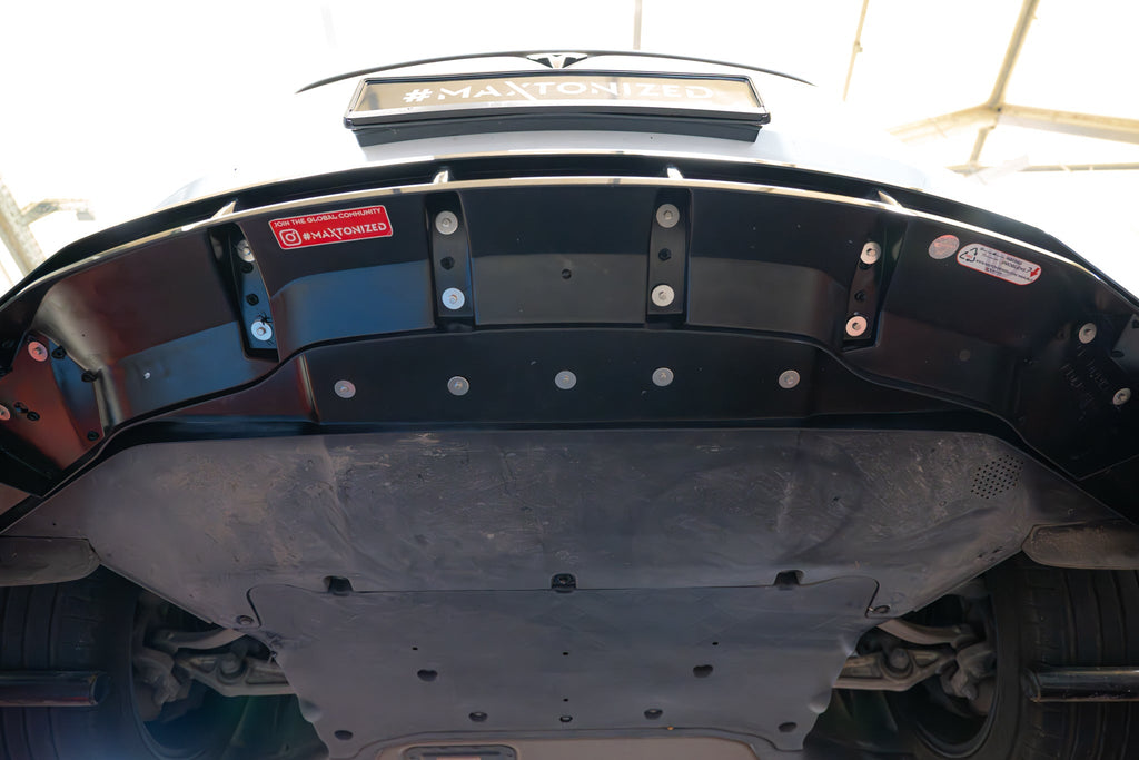 MAXTON DESIGN FRONT SPLITTER V.3 TESLA MODEL X MK1 FACELIFT