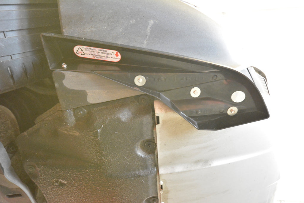 MAXTON DESIGN Rear Side Splitters Porsche Taycan Cross Turismo 4S