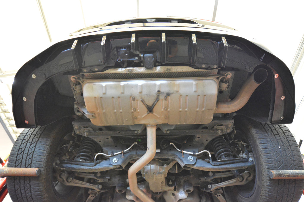 MAXTON DESIGN Rear Splitter (with vertical bars) Jeep Grand Cherokee Trailhawk Mk5