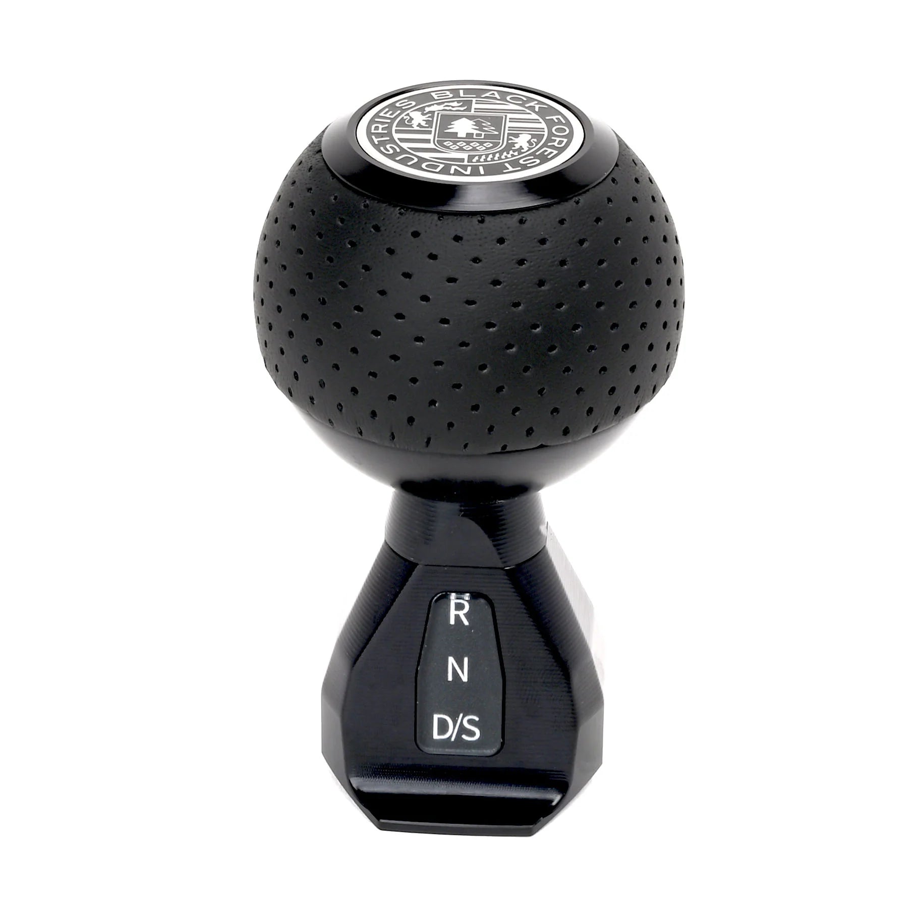 dsg gear knob BFI VW Mk8/Mk8.5 Atlas GS2 Black Anodized Air Leather DSG Shift Knob – New German Performance