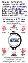 Load image into Gallery viewer, SPA Turbo 299/292 solid Camshaft for Opel 8v family I (small block)
