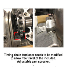 Load image into Gallery viewer, SPA Turbo VW B5 T3 top mount turbo twin scroll manifold wastegate "i" + 252 / 260 High Performance Camshaft set