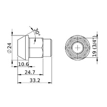 Load image into Gallery viewer, SPA Turbo FORGED WHEEL STUD AND NUT COMPETITION TYPE 62mm M12x1.5 – Pack of 1