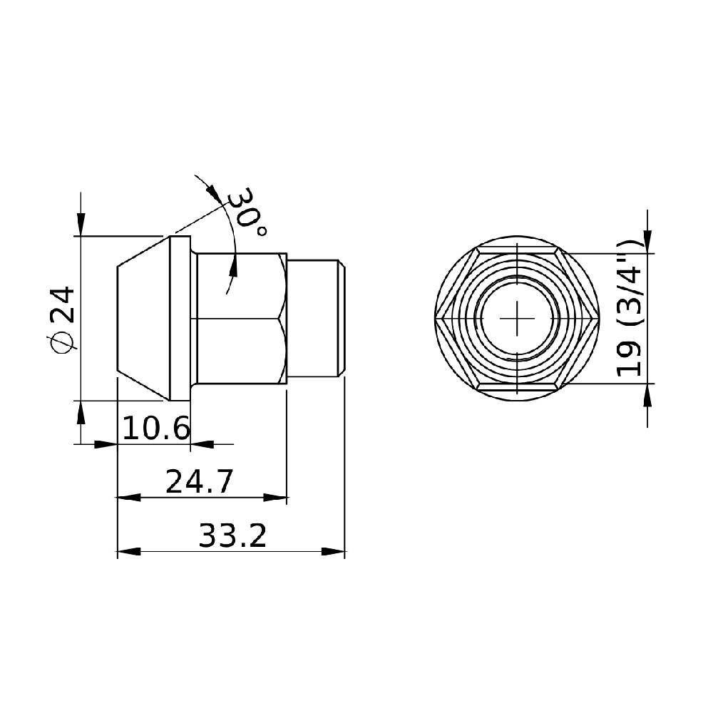 SPA Turbo FORGED WHEEL STUD AND NUT COMPETITION TYPE 62mm M12x1.5 – Pack of 4