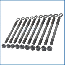 Load image into Gallery viewer, SPA Turbo Forged piston and rings set 83mm VW 2.0L 16V ABF + VW 159mm x 20mm High Performance Steel Basic Connecting Rod set 3/8" bolt (1000hp) + Decompression Head Gasket Spacer - 1.5mm + 136mm head stud set