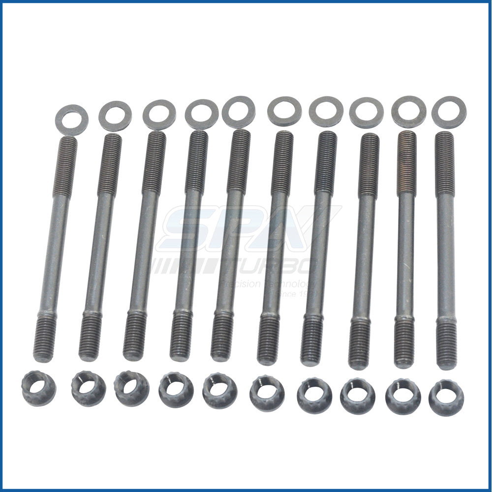 SPA Turbo Forged piston set 82mm 1.8L 20V VW/AUDI + Decompression Head Gasket Spacer - 1.5mm + 136mm head stud set